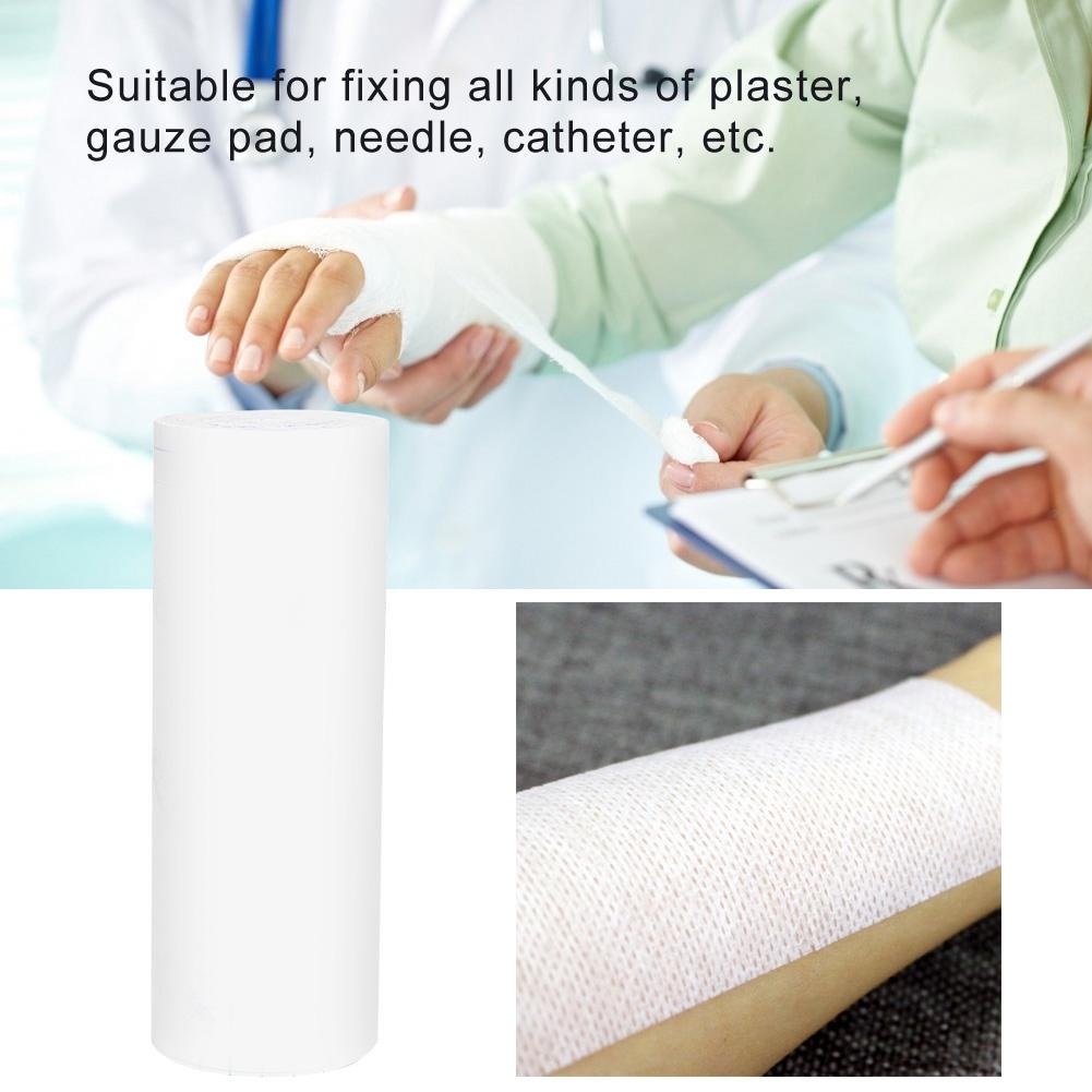 Non woven Adhesive Tape Breathable First Aid Wound Fixation Tape for Home (20cm x 10m)