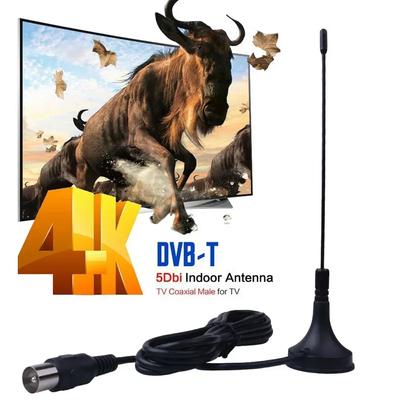 Neu Freeview HDTV Digital Indoor Signal Receiver 5dBi DVB T Mini TV Antenne Antenne Booster CMMB Television