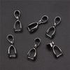 Bail Clip 6 Sizes 4 Colors Pinch Bails Pendants Clasps For Jewelry Making Materials