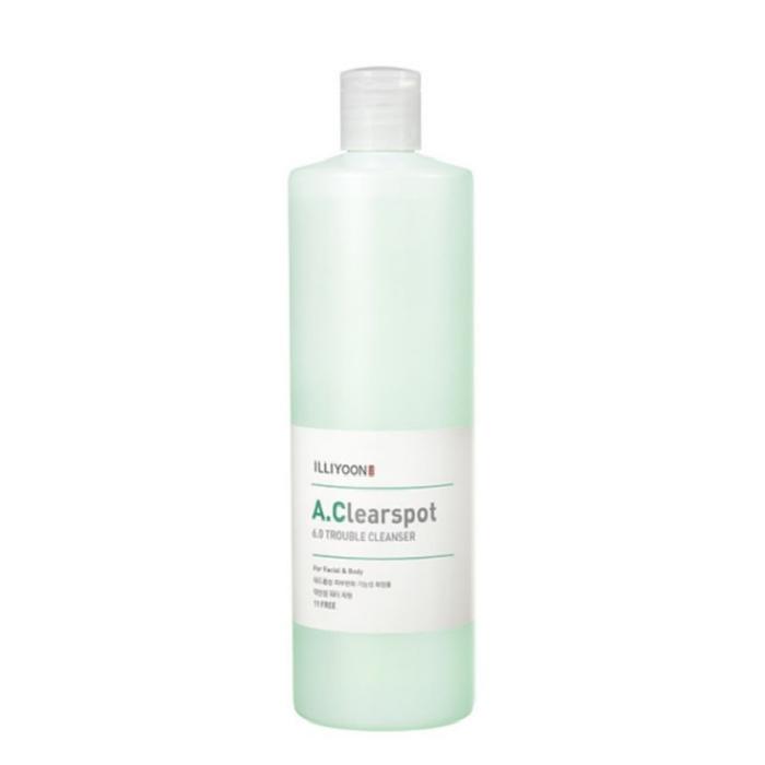 

Illiyoon A.Clearspot 6.0 Trouble Cleanser 500 мл - Очищающее средство для устранения проблем