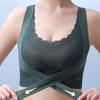 Sutien Push Up pentru femei Sutiene sport fără sudură Confort superior fără sârmă Sutien sexy încrucișat la spate Sutien pentru femei