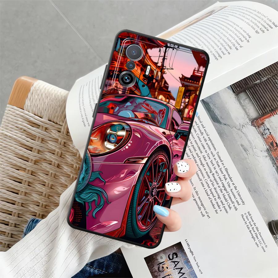 Cool Car Funda Phone Cover Case for Xiaomi Mi 12X 12 14 13 Lite 11T 11 12T Pro 10T