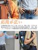 [Marcea] Reel Keychain with Carabiner, Multifunctional, Ultra Lightweight, Stretchable Reel