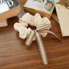 Dundrop Dd_Lace Ribbon Bow Scrunchie_Ivory