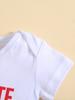 Newborn Children's Baby Clothes Clothes Envelope Collar Short Sleeved Jumpsuit Bottom Coat Comfortable Clothes
