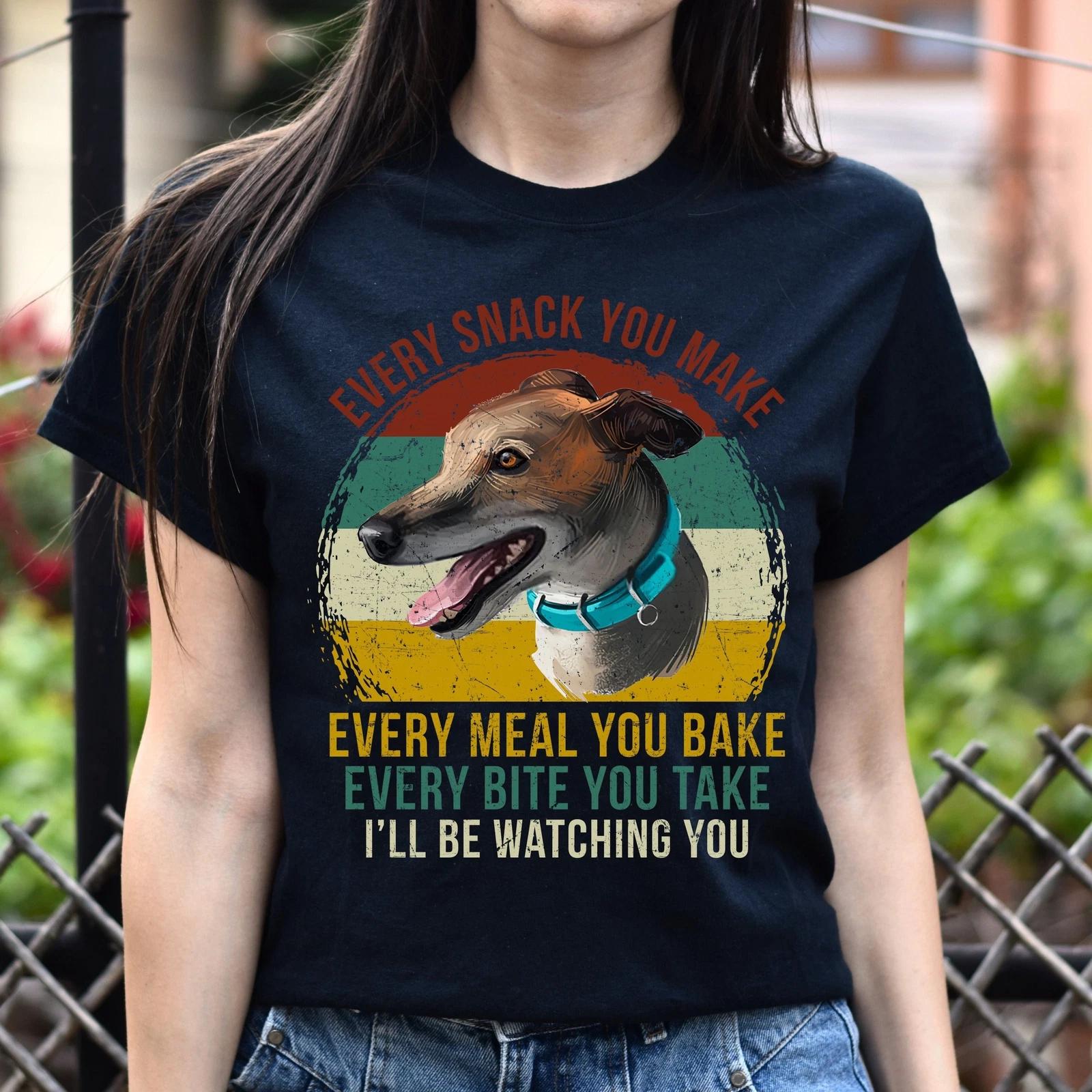 I ll be watching you - dog owner Unisex t-shirt gift black navy dark heather 4XL