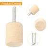 Multi Size Wool Felt Buffing Wheel with 6mm Shank for Diverse Applications