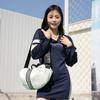 Large Capacity Bag Female New Fashion Cloth Bag Shoulder Bag Summer Leisure Hundred Short Trip Crossbody Bag