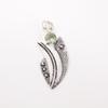Green Amethyst Gemstone 925Sterling Silver Jewelry Handcrafted Designer Pendant PP-36-11