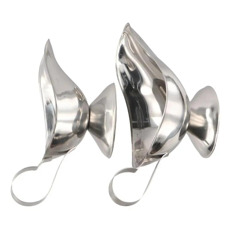 Stainless Steel Spice Gravy Container Heat Resistant Non-Toxic 1Pcs Sauce Boat Ketchup Seasoning Cup for Daily Dining