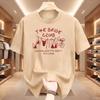 The Bride Club Bachelorette Party Graphic Print Women T-shirt Short Sleeve O-Neck Casual Top Women's Clothing