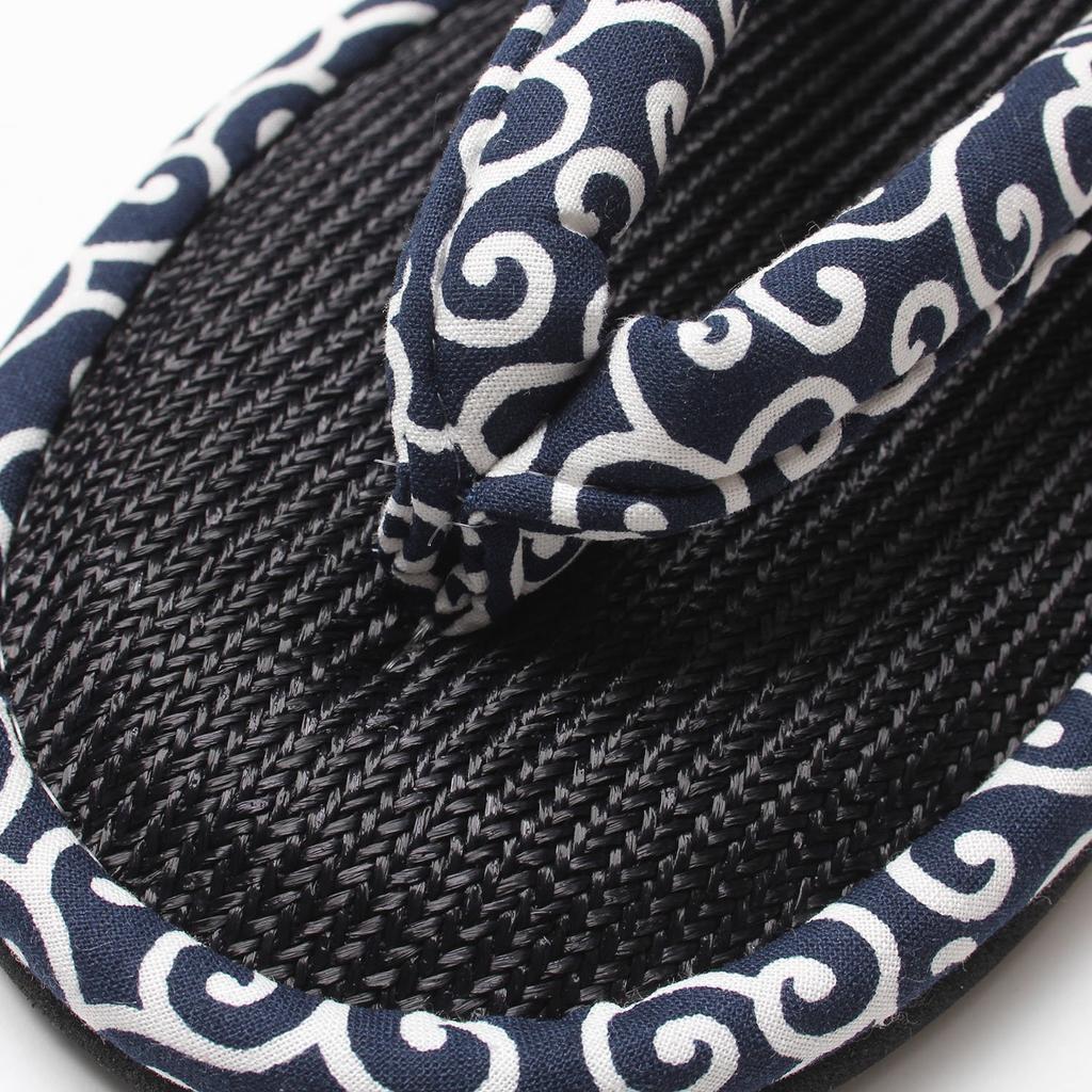 Made in Japan Arabesque Zori Thong and Beach Sandals [Lifestyle] Slippers, Slippers, (Size M)