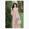 Super Good-looking, Unique and Beautiful Suspender Dress, Great-looking Seaside Vacation In Summer, Beach Long Skirt, High-end Sense
