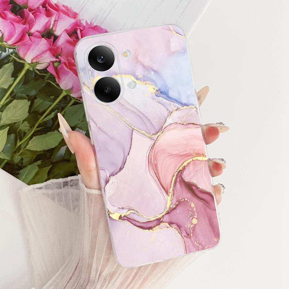 For Xiaomi Redmi Turbo 5 Max Case Cute Cat Flowers Painted Cover Soft Slim Phone Case For Xiaomi Redmi Turbo 5 Turbo5 Max Fundas