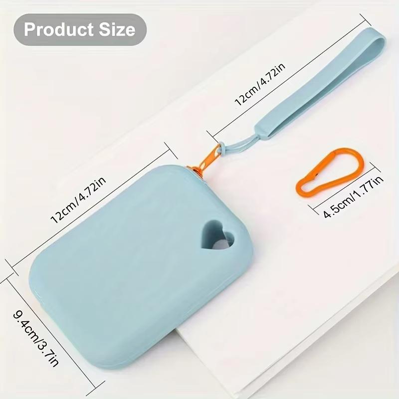 1pc Silicone Dog Treat Bag Pet Snack Bag Travel Portable Training Pet Walking Bag Pet Accessories Pets Supplies