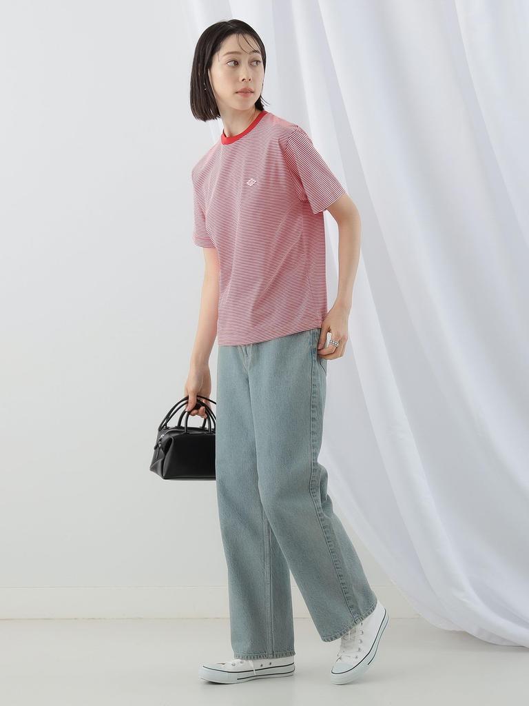 Ray Beams Converse All Star Hi-Colors Hi 21SS Women's Shoes, White/Black, 4H