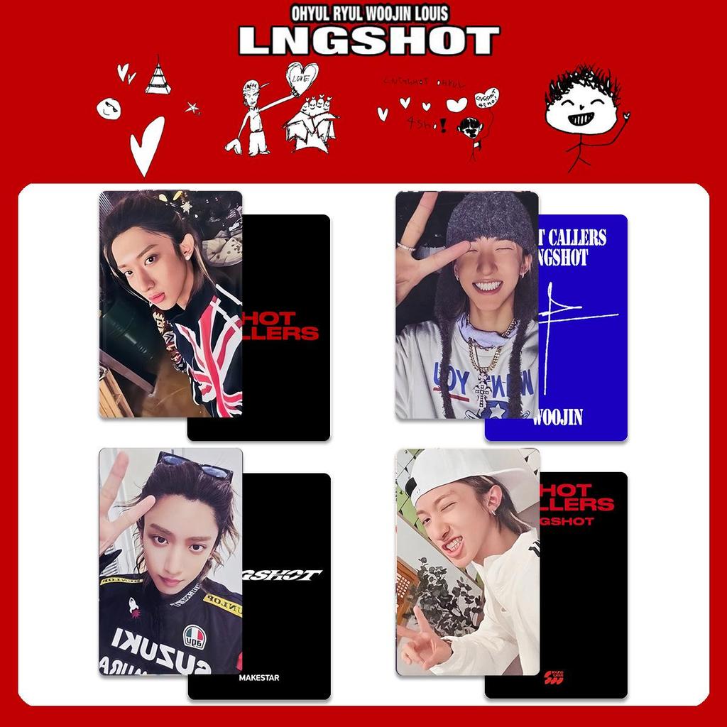 LNGSHOT Lobster Album Shot Callers Special Edition Photocards & Exclusive Cards Collection