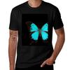 Ulysses Butterfly (Papilio Ulysses) Tshirt Basic Breathable Solid Color Tshirt