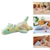 Colorful Small Dragon Plush Toy Pillow Tie-dye Dinosaur Doll Plushie Wholesale Gift