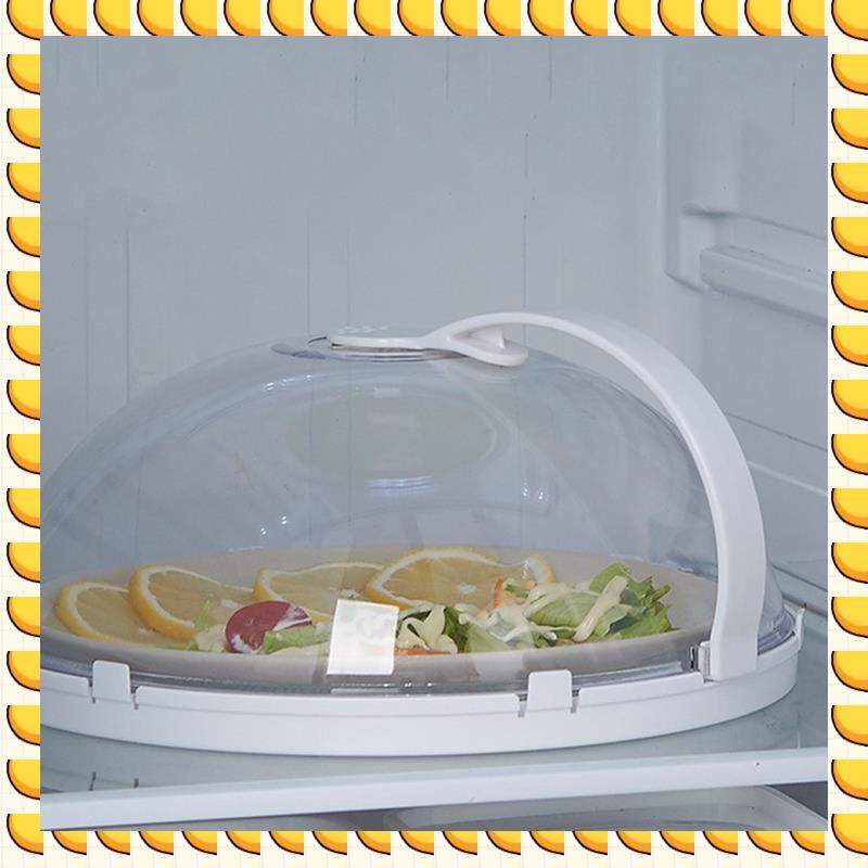 

BAAU Microwave Food Splash Proof Cover, Household Oven Heating Cover, Plate Transparent Cover, Cooking Utensils Accessories прозорий
