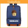 Mochila Roblox Para Crianças Com Grande Capacidade E Material Durável De Lona Oxford