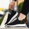 Men's shoes one-pedal lazy flying woven shoes foreign trade mesh sports shoes breathable and lightweight running shoes soft-soled casual men's shoes