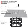 Precise Machined Woodworking Routers Lift Base 64-65mm Clamping Diameter AntiRust Lifting Platform For Trim Routers
