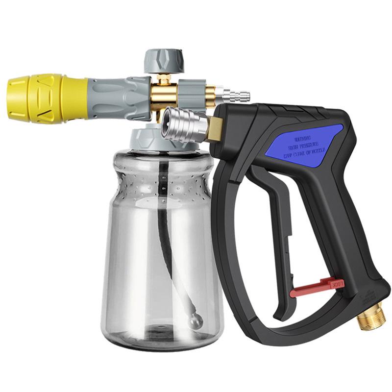 High-Pressure Car Wash Foam Gun with 1000ml Pot – M22-14 Nozzle