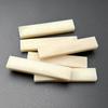 SAPHUE 6 Unbleached Bone Guitar Nut Blanks for Electric Bass, Acoustic Classical Guitar, Mandolin, Banjo, and Kulele (6 Nuts)