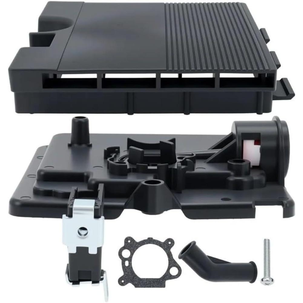 Black Air Cleaner Base Robust ABS Construction Minimizes Air Leaks Straightforward Installation For 122000 Model BS Engines