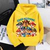 Cartoon Print Children Fall Spring Sweatshirt Kids PAW Patrol Hoodie Pullover Toddler 3-12 Year Boy Girl Casual Sweatshirt
