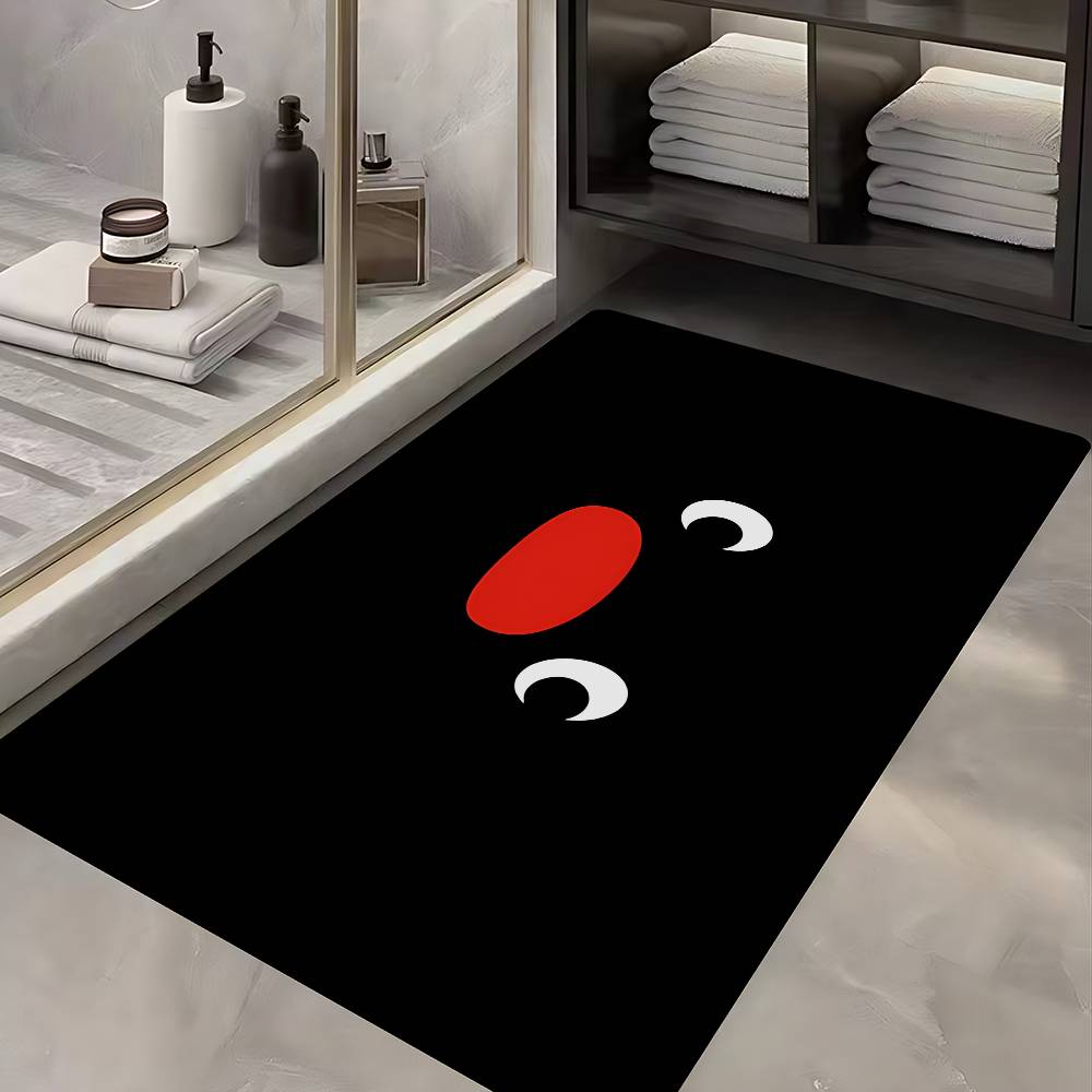 Funny P-Pingu Cute Cartoon Hallway Carpet Washable Non-Slip Living Room Sofa Chairs Area Mat Kitchen Doormat Area Rug