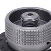 Camping Grill Gas Stove Adapter Aluminum Alloy Butane Gas Stove Adapter with Bracket IPB Converter