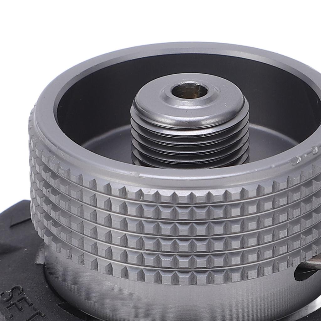 Camping Grill Gas Stove Adapter Aluminum Alloy Butane Gas Stove Adapter with Bracket IPB Converter