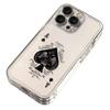 New Ace of Spades iPhone Case: Compatible with iPhone 17, 16 Pro, 15 Pro Max, 14, and 13 - Unique Design for European & American Styles.