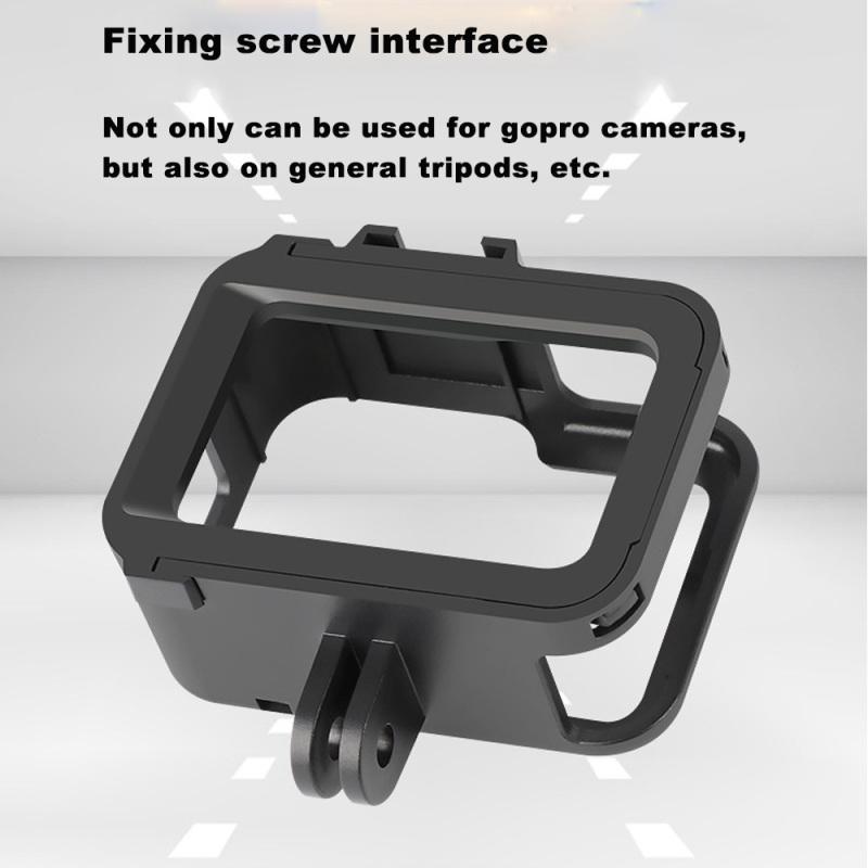 Protective Frame for Gopro Hero 8 Action Camera Stable Housing Mount Base Firm Camera Shell Full