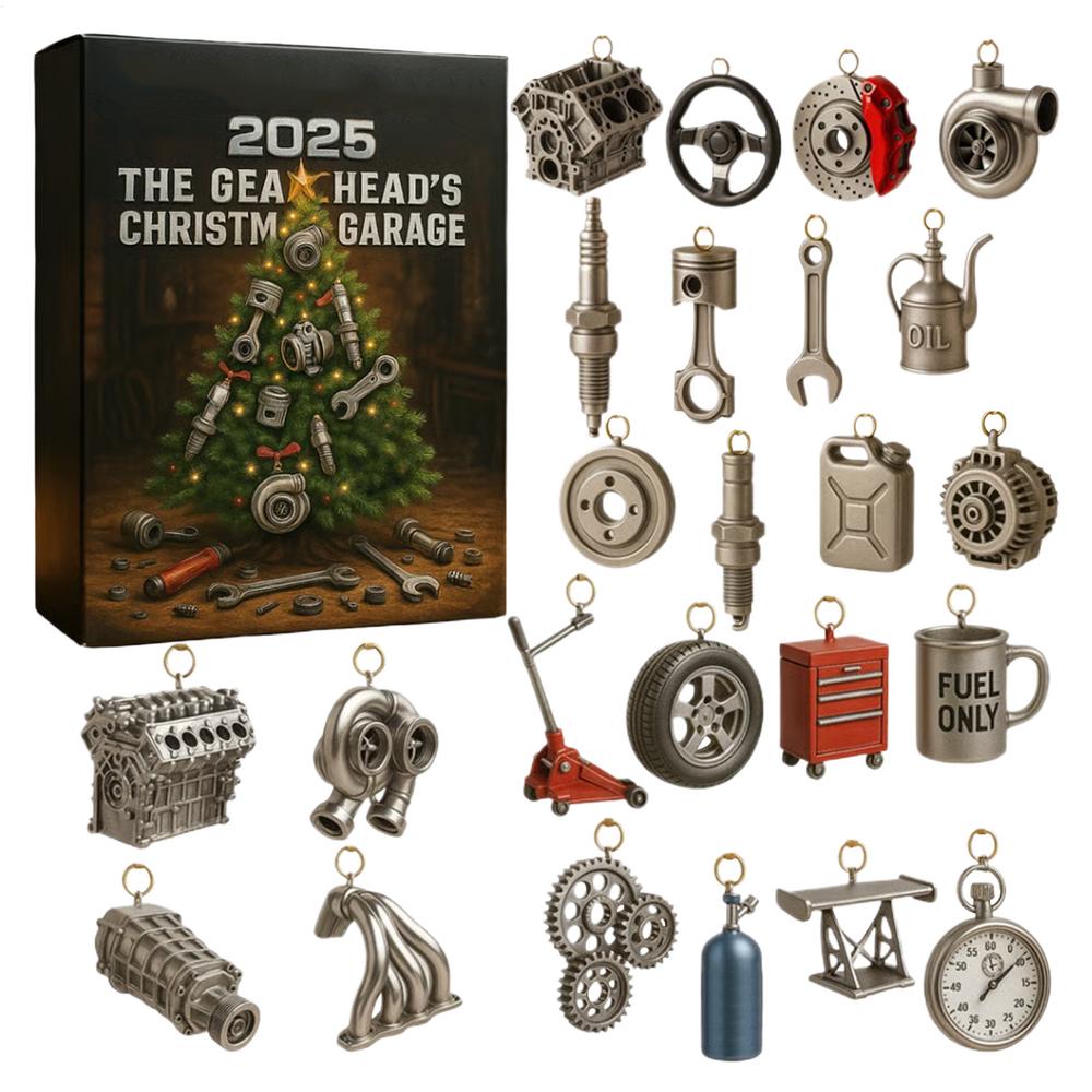 24 Days Christmas Calendar Advent 2D Acrylic Flat Count To Christmas Decoration New Year Hanging For Office School Garage Living