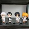 4PCS/Set Anime The Promised Neverland Figure Emma Figure Anime Chibi Figure PVC Action Collection Model Toys Gift Toys 10 CM