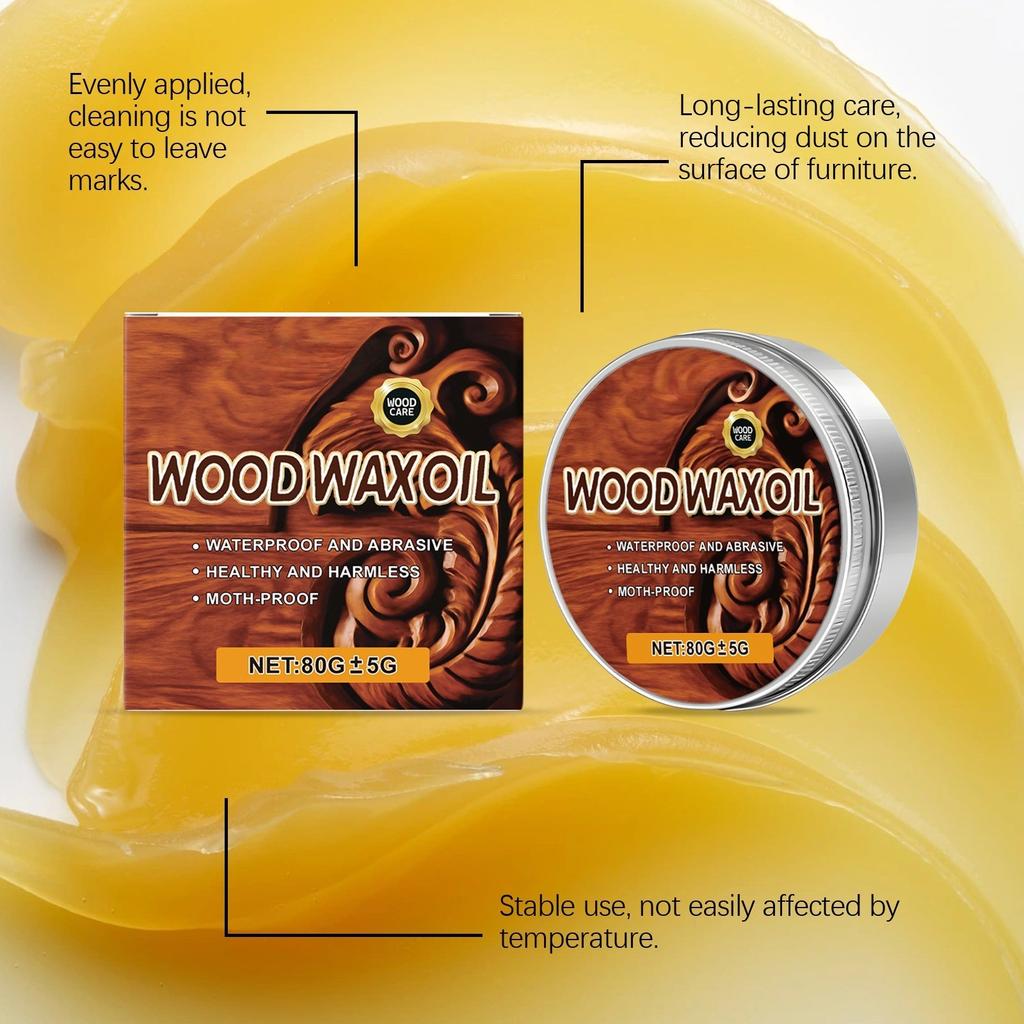 Wood Wax Oil; Wood Polishing; Wood Cleaning; Home-ready; Suitable For A Variety Of Wooden Furniture