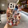 New Creative Monkey Pattern Phone Case For iPhone 16 Pro Max 15 14 13 12 11 XS X XR 7 8 Plus SE 2022 Shockproof Candy Soft Cover