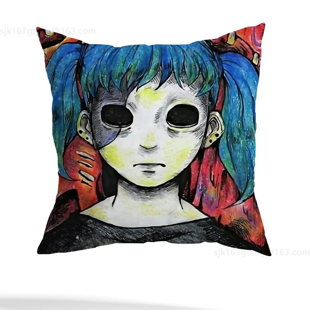 Sally Face Cartoon Pillow Cover Living Room Sofa Cushion Cover Bedroom Room Bed Pillow Cover Home Decoration