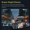 Dash Cam for cars 1080P Car DVR Video Recorder Dual car camera Front Inside View Camera Loop Recording WiFi Monitor Dashcam