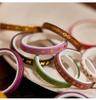 YUBX Masking Set of Thin Washi Tape with Basic Patterns for DIY Gift and Gift Decorations Tape, 20, Crafts, Journals, Planners, Scrapbooks, Wrapping,