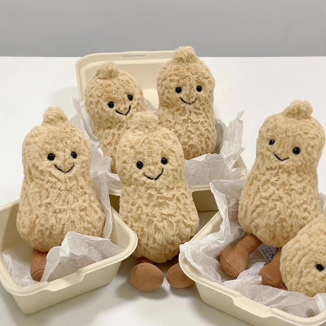 

Великобритания Новинка Плюшевый кулон в виде арахиса с кешью 11 cm