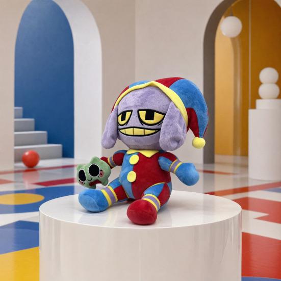 Digital Circus Plush Doll Stuffed Animal Toy Cute Cartoon Character Soft Collectible Plushie