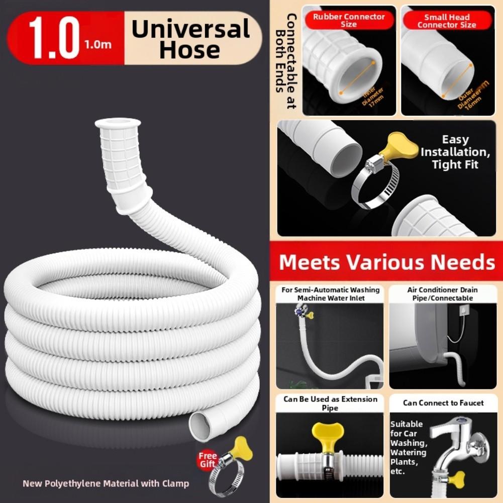 Washer Drain Hose Washing Machine Hose Included Clamp