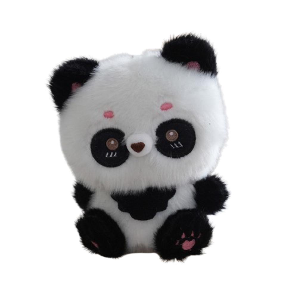 

Soft Material Panda Plush Pendant Skin-friendly Elephant Plush Toys for Couples Style A