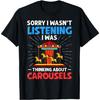 Carousel Horse Tornado Carnival Ride Amusement Park T-Shirt