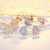 Niche Design Pearl Earrings Sweet Temperament Exaggerated Needle Earrings for Women