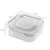 3Pcs Plastic Refrigerator Storage Box Transparent Freeze Meat Vegetable Fresh-Keeping Storage Container With Lid For Kitchen